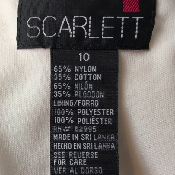 Scarlett NWT Maxi Length Crochet Lace Sheath Dress - Picture 8 of 11